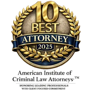 10 Best Attorney 2025, American Institute of Criminal Law Attorneys